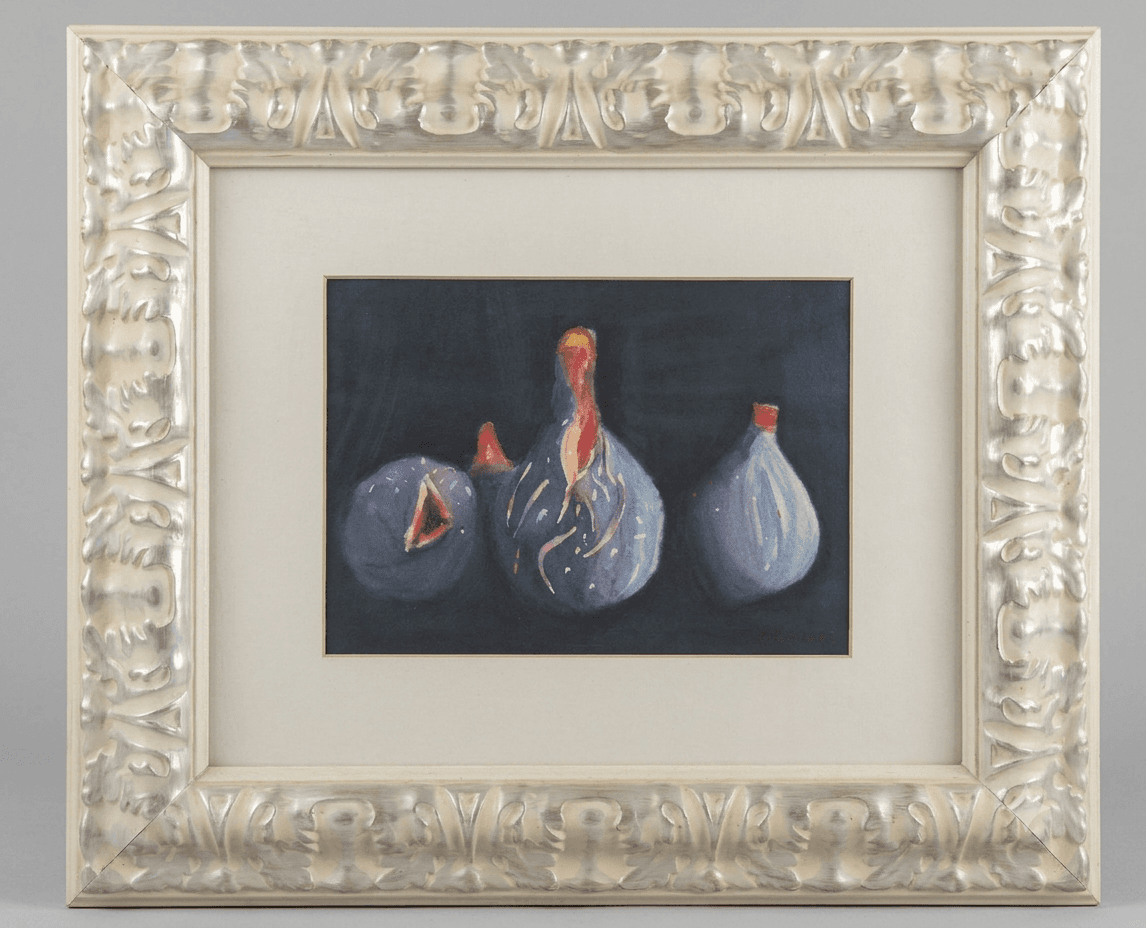 Bodegón Higos - cuarela sobre papel - 55 x 47 cm