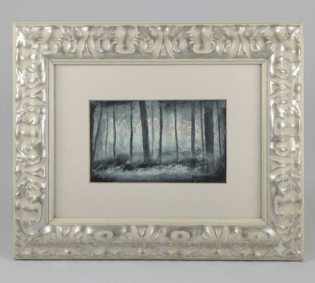 Bosque Acuarela - Acuarela sobre papel - 51 x 42 cm