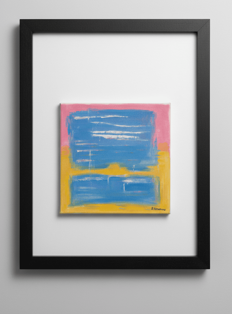 Serie Negra 4 - Huile sur toile - 72 x 52 cm