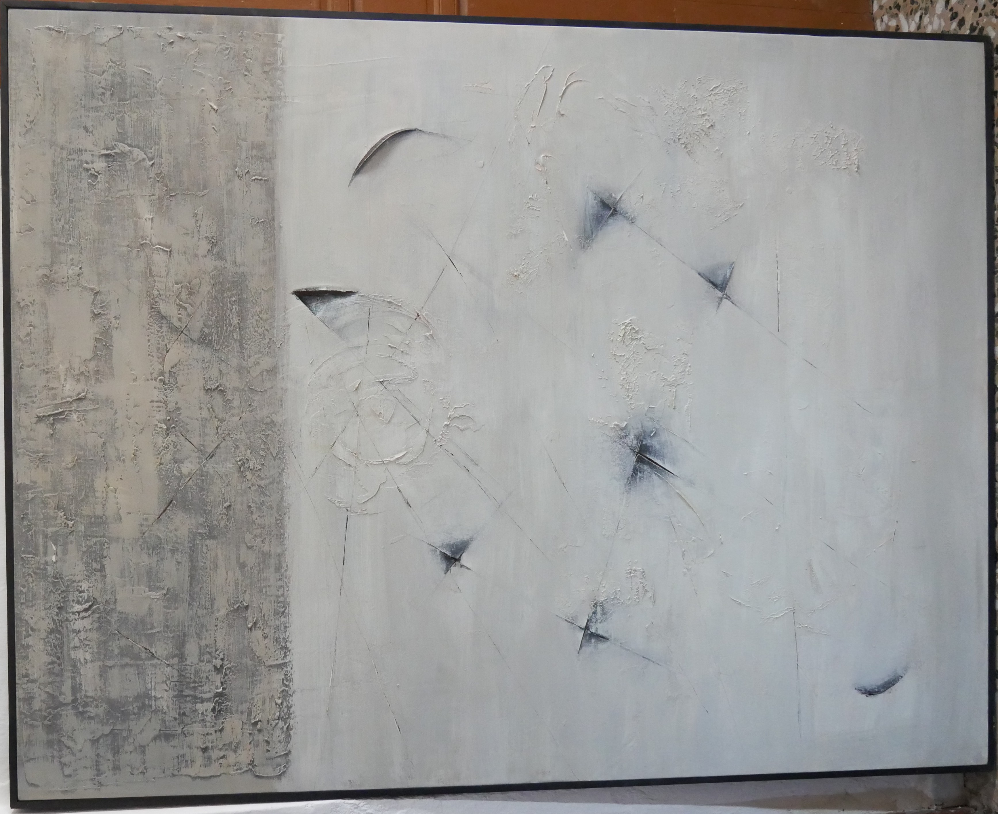 Metamorfosis Textural - Óleo sobre lienzo - 170 x 130 cm